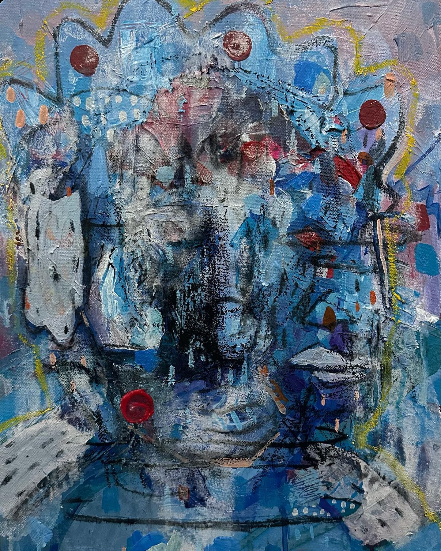 Let the Old Portrait Fall Apart by Michel Doumit
